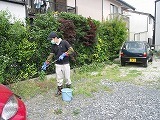 除草剤散布中2